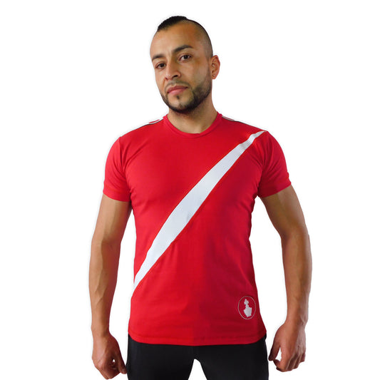 Camiseta Franja Diagonal
