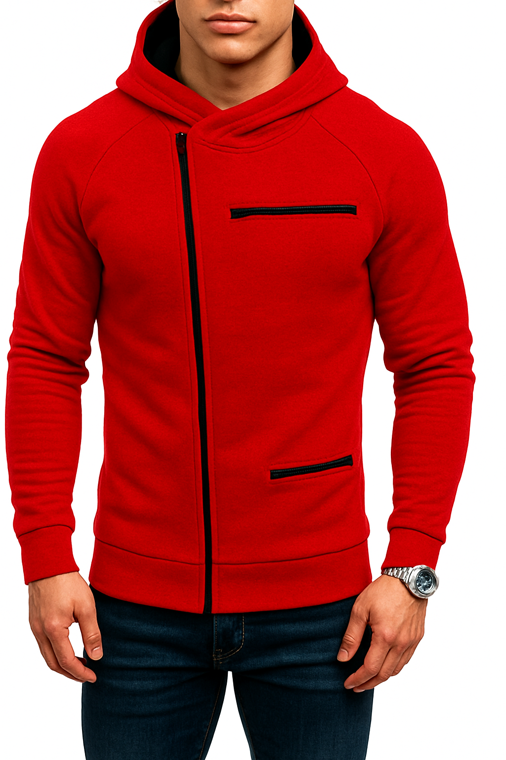 Chaqueta Deluxe Cremallera Semilateral