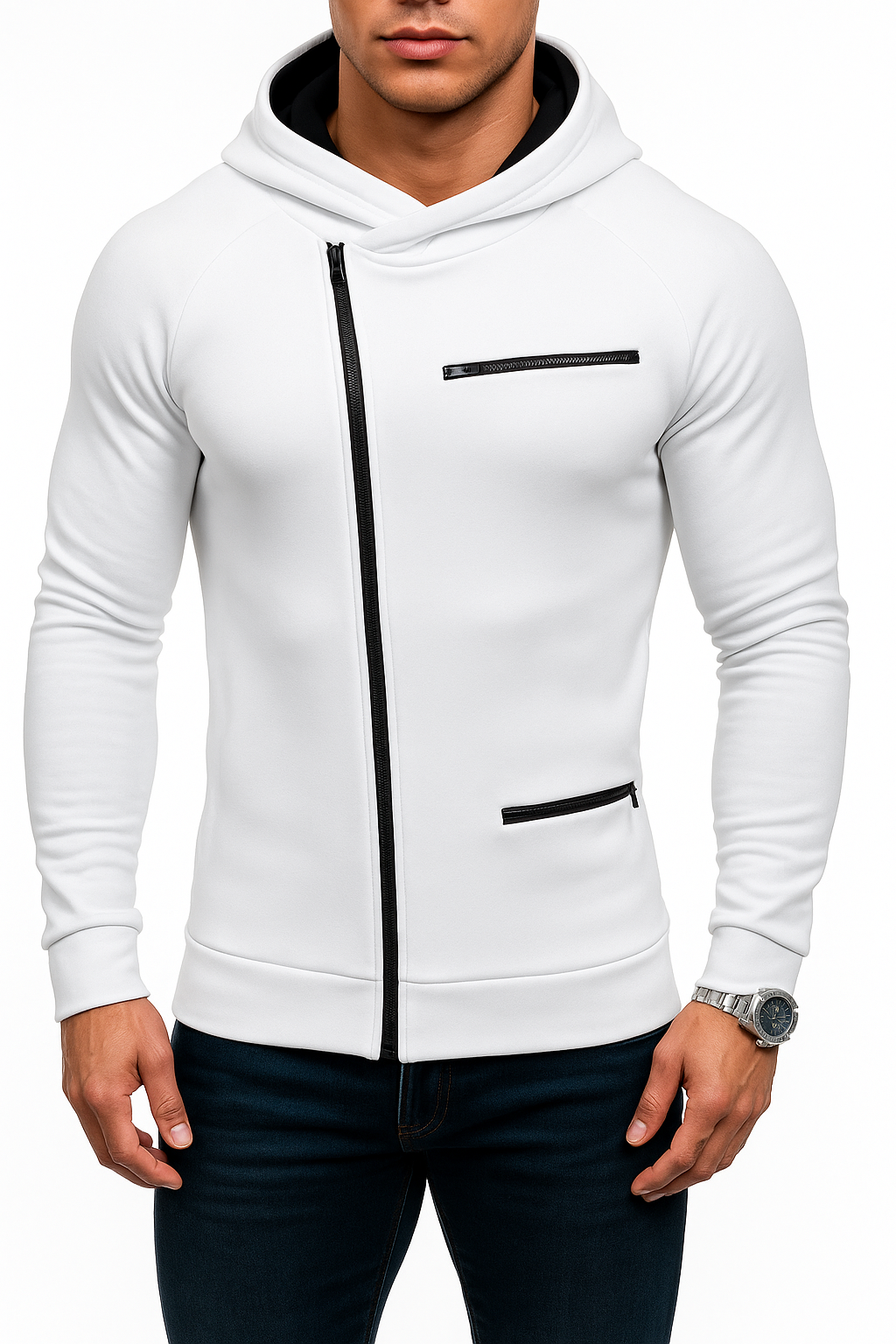 Chaqueta Deluxe Cremallera Semilateral