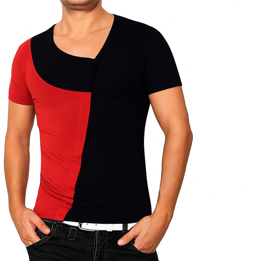 Camiseta doble color