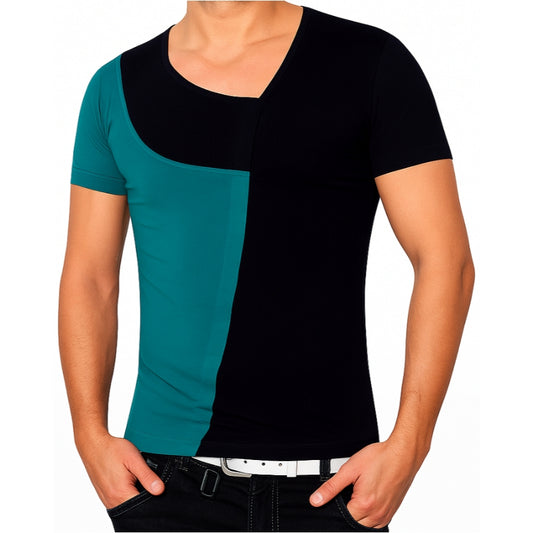 Camiseta doble color