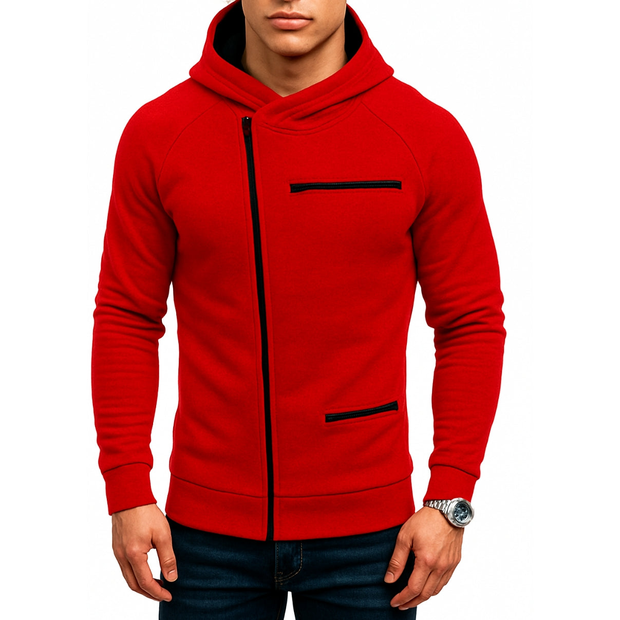 Chaqueta Deluxe Cremallera Semilateral